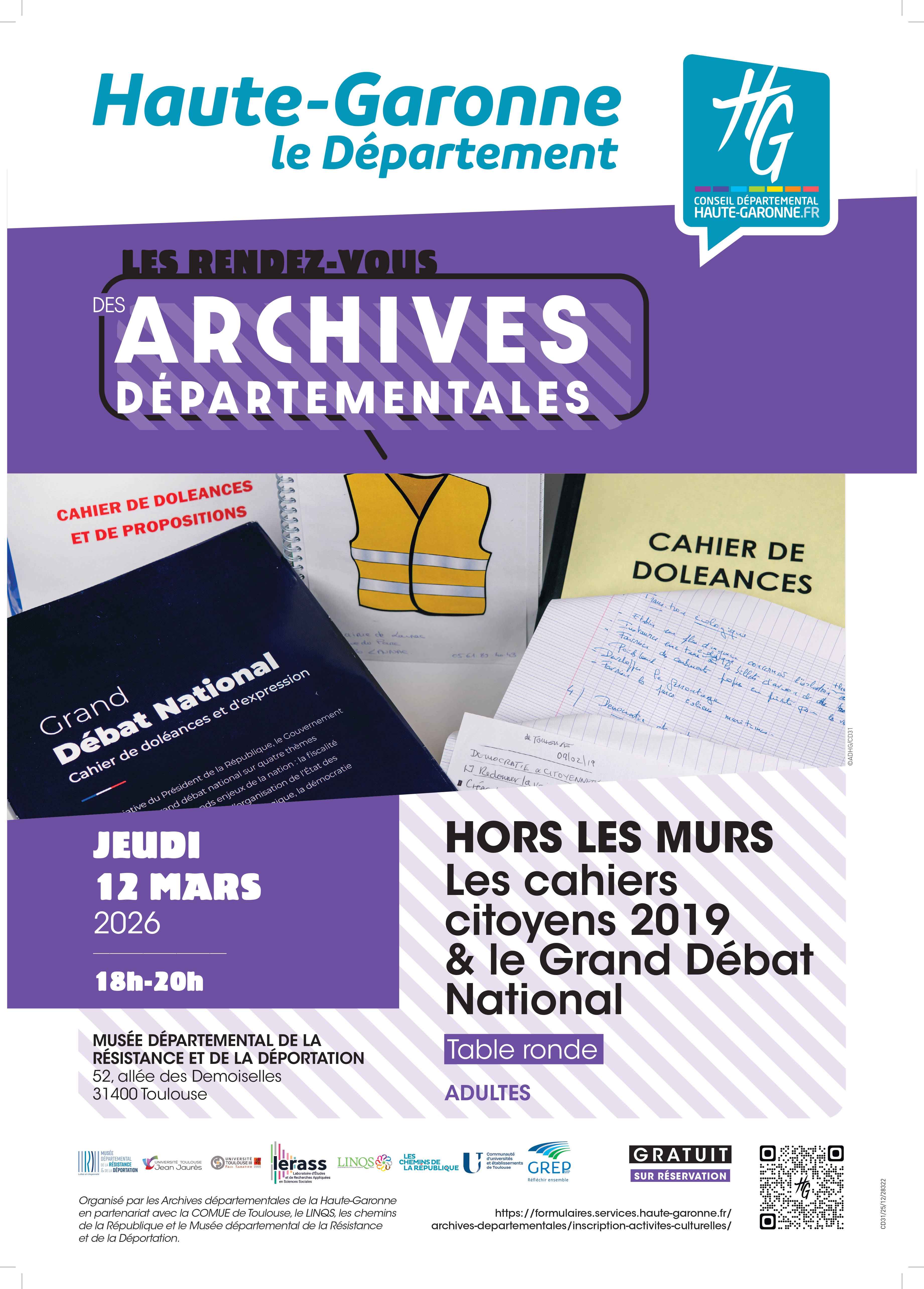 affiche tableronde